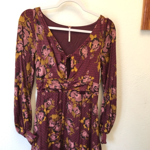Free People Morning Light Printed Mini Dress - Picture 4 of 7